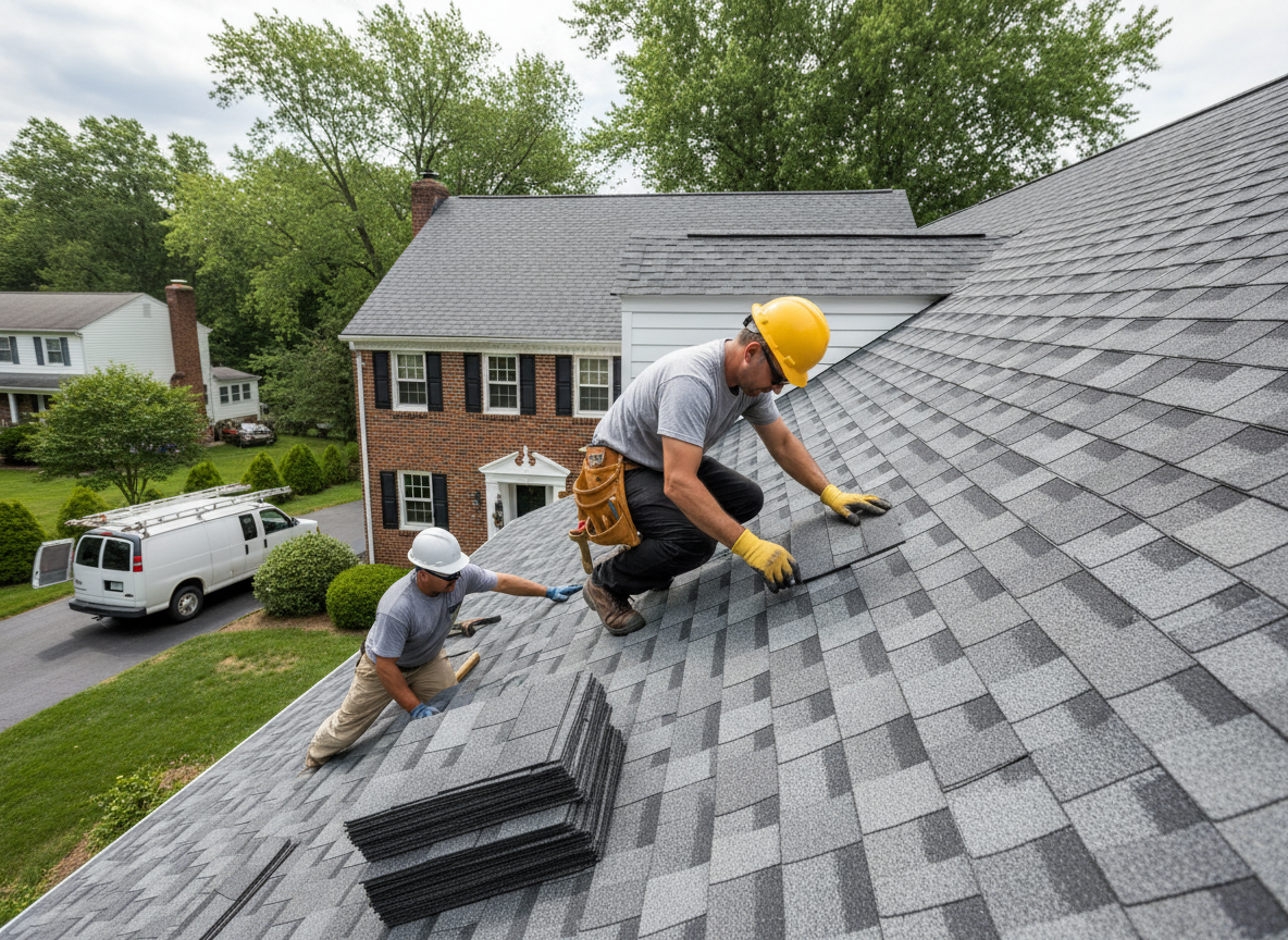 Roofing contractor in Battle Hill