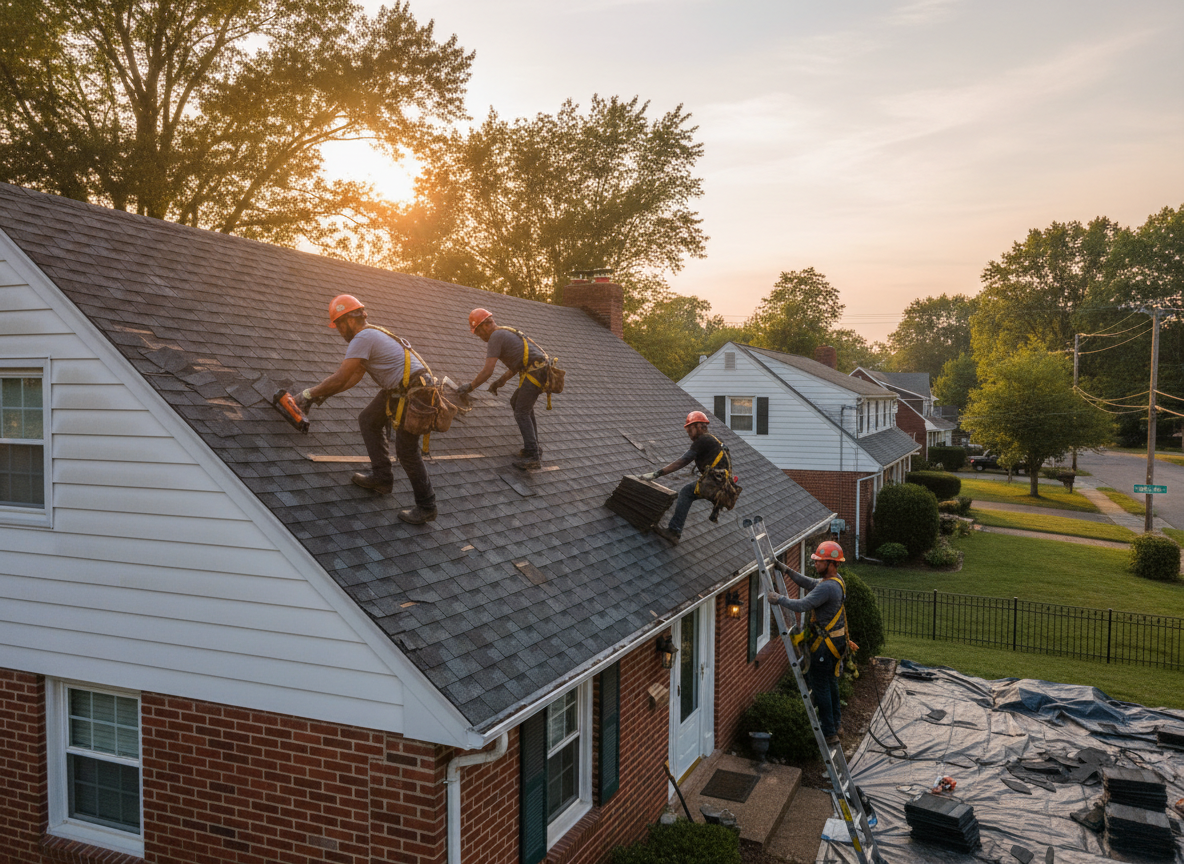Roofing contractor near me in Union